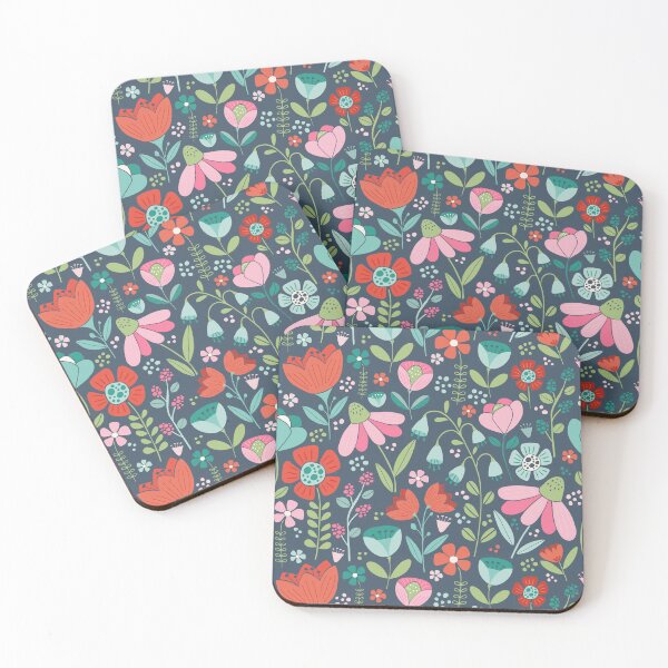 Item preview, Wildflower Meadow on Gray designed and sold by Heather Rosas.