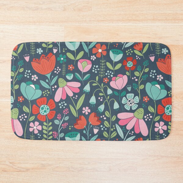 Item preview, Wildflower Meadow on Gray designed and sold by Heather Rosas.