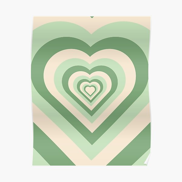 green heart wallpaper from eyeTikTok Search