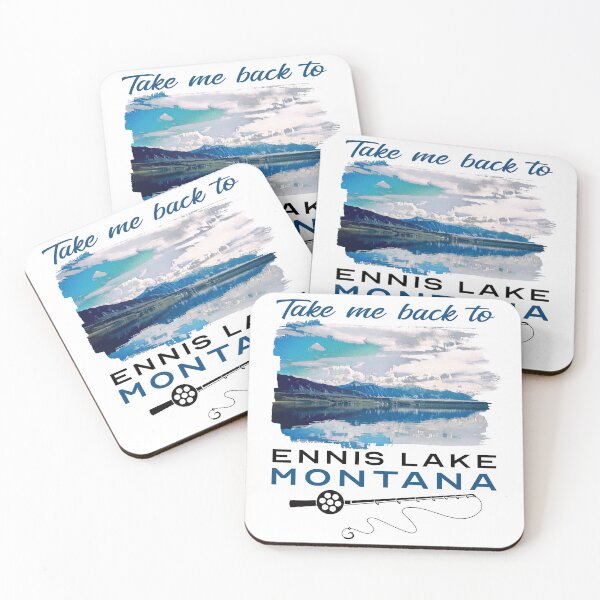 Item preview, Ennis Lake, Montana: Take Me Back! | Photo To Painting Blue Turquoise High Mountain Lake designed and sold by arlutai.