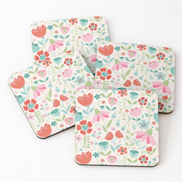 Item preview, Wildflower Meadow on Cream designed and sold by Heather Rosas.