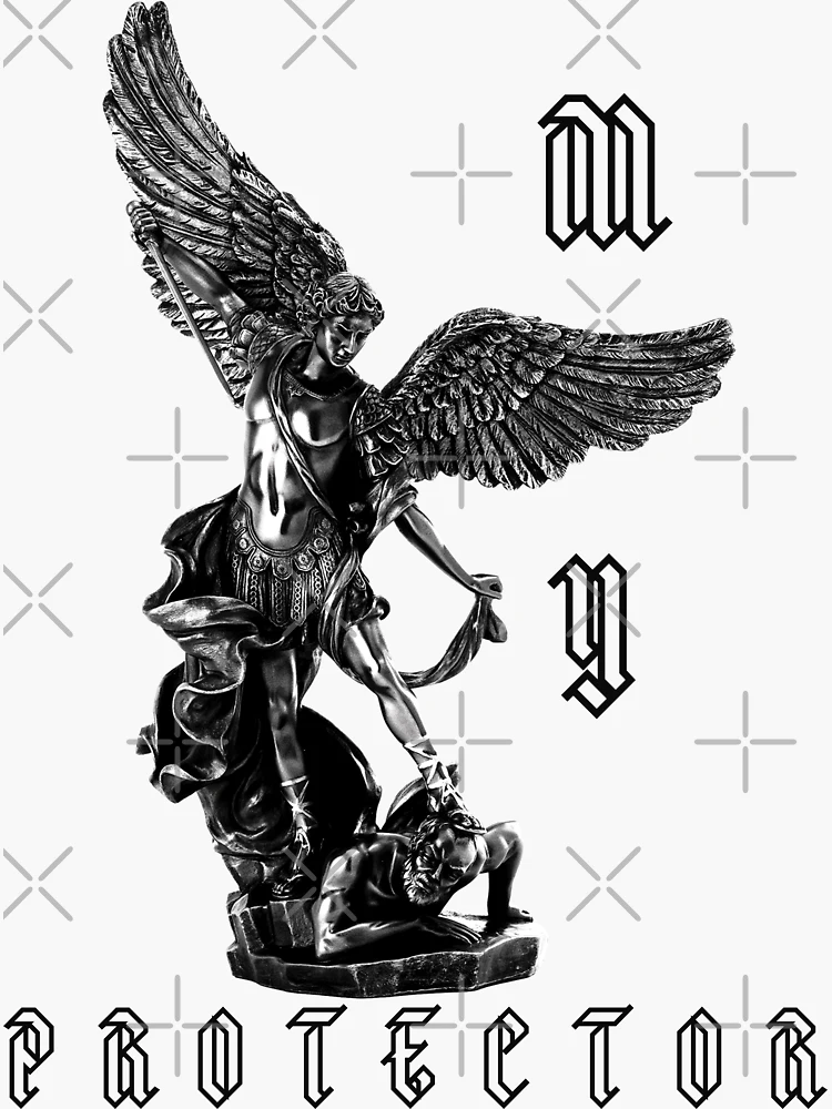 Pegatina for Sale con la obra «san miguel arcangel» de 7ARCHANGELS