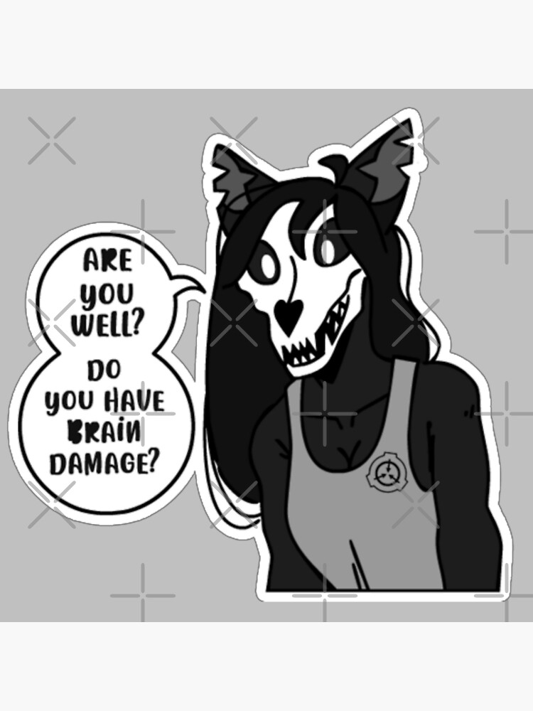 SCP 1471-A Sticker for Sale by Jesus Loves Ponies