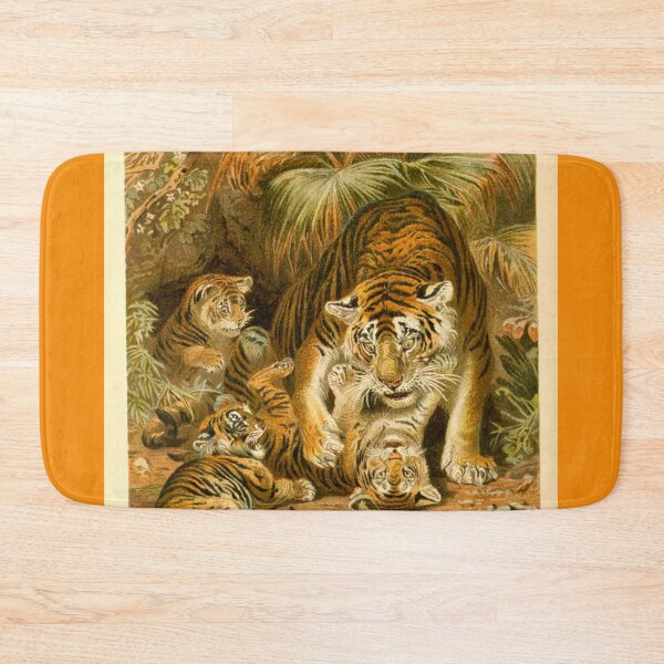 Item preview, Brehm tigers designed and sold by Lloyd Library & Museum.