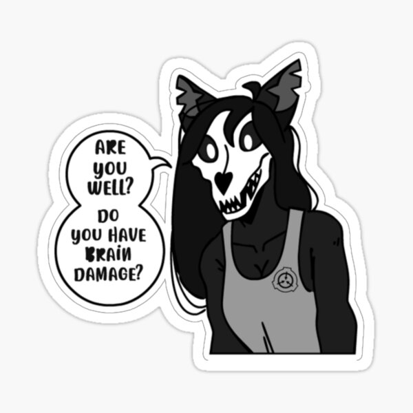 SCP 1471-A Sticker for Sale by Jesus Loves Ponies