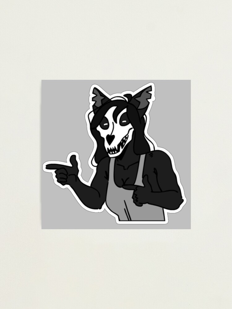 SCP 1471 Mal0 Furry Art Print Furry Poster SCP Containment 