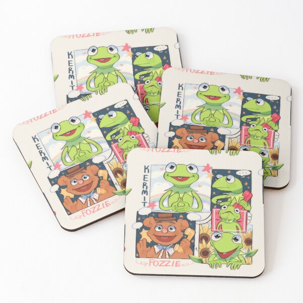 Item preview, The Muppets - Kermit and Fozzie designed and sold by hoopie-is-ok.