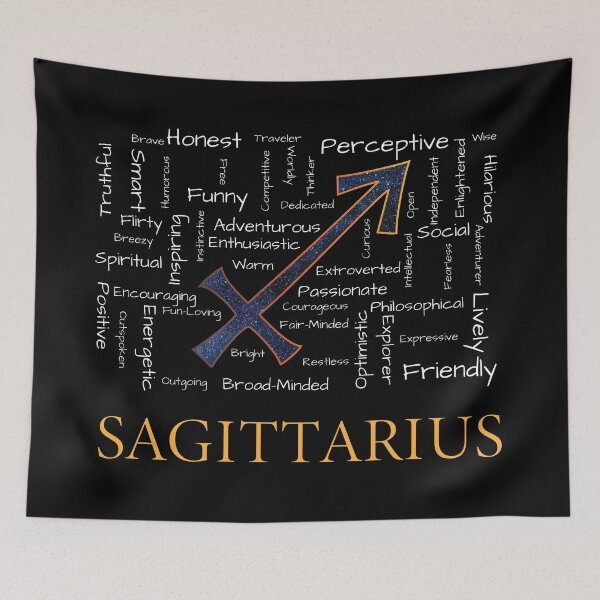 Item preview, Astrology Traits - Sagittarius designed and sold by redsgifts.