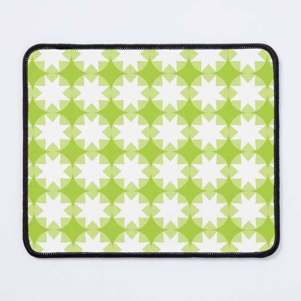 Item preview, 8 Point Star Pastel Greens 5748 designed and sold by Art in My Loft.