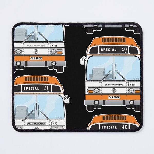 Item preview, SELNEC Leyland National mk1 EX30 TXJ507K Retro Illustration designed and sold by BFXIII.