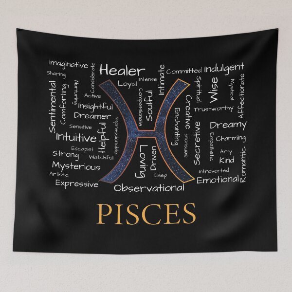 Item preview, Astrology Traits - Pisces designed and sold by redsgifts.