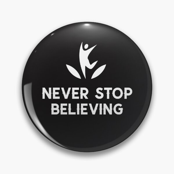 Item preview, Never Stop Believing designed and sold by Salimah Haji.
