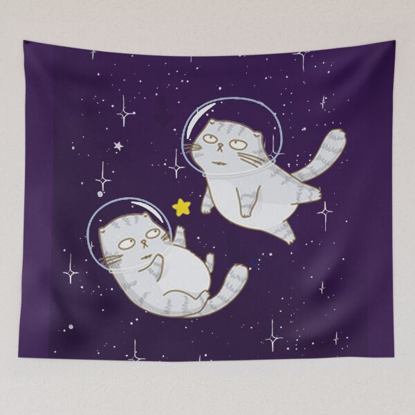 Item preview, Cats Playing Whit Star designed and sold by MehdiEscalante ..