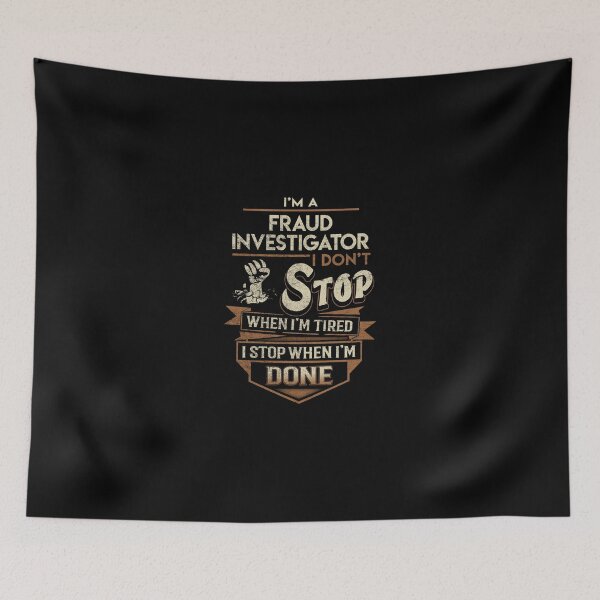 Item preview, Fraud Investigator T Shirt - I Stop When Done Job Gift Item Tee designed and sold by paneczkopat.