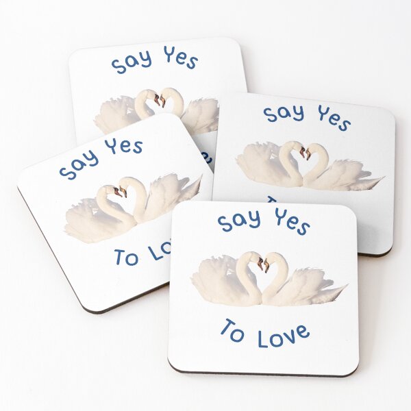 Item preview, Swans Form a Heart designed and sold by tomorrowsart.