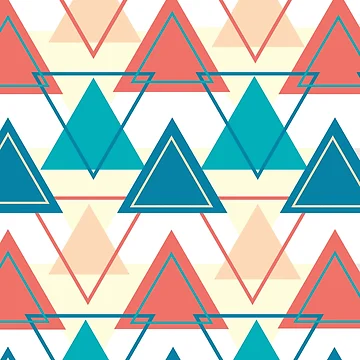 Artwork thumbnail, Triangle Pattern Abstract by muradian7