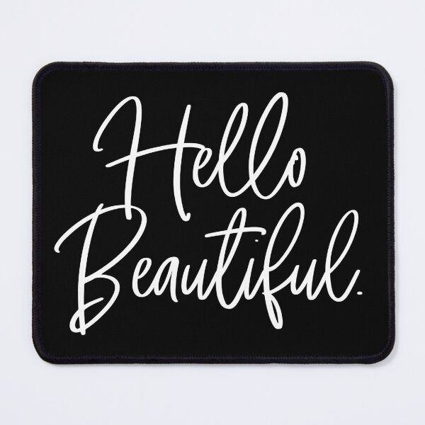 Item preview, Hello Beautiful handwritten designed and sold by heyluckyseven.