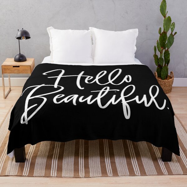 Item preview, Hello Beautiful handwritten designed and sold by heyluckyseven.