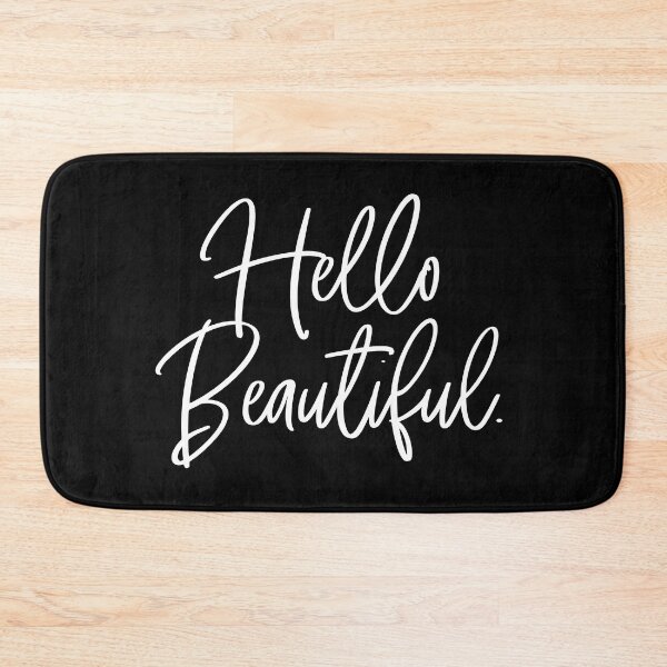Item preview, Hello Beautiful handwritten designed and sold by heyluckyseven.