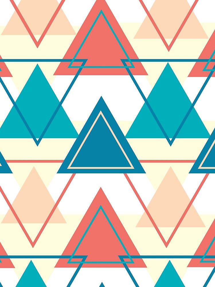 Thumbnail 3 of 3, Scarf, Triangle Pattern Abstract designed and sold by muradian7.