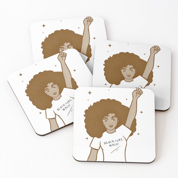 Item preview, ANIME BLACK GIRL MAGIC designed and sold by DiscoVibes.