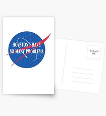 Best Seller: Houston I Have So Many Problems Postcards