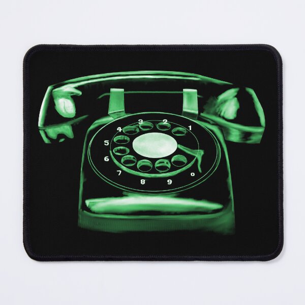Item preview, Psychedelic Green Retro Rotary Dial Phone designed and sold by Grepthor.