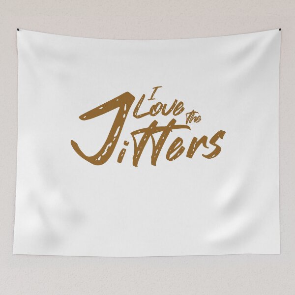 Item preview, I love the Jitters - Coffee Jitters - Funny Coffee designed and sold by CattlettArt.