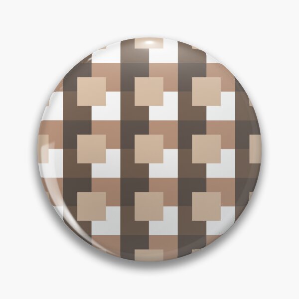 Item preview, Brown Geometric Square Pattern - Geometric Square Pattern - Square Pattern designed and sold by MOONINSPIRATION.