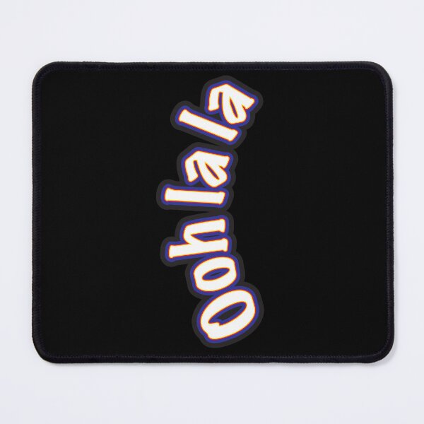 Item preview, Ooh la la – Colourful Graffiti-style Lettering - Vertical, mostly on Black designed and sold by sleepingdogprod.