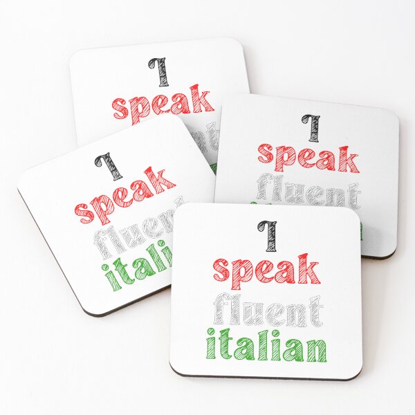 Item preview, I speak fluent italian Funny T-shirt designed and sold by black_ master.