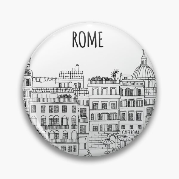 Item preview, Roma en primavera | Ilustración designed and sold by Pulpman.