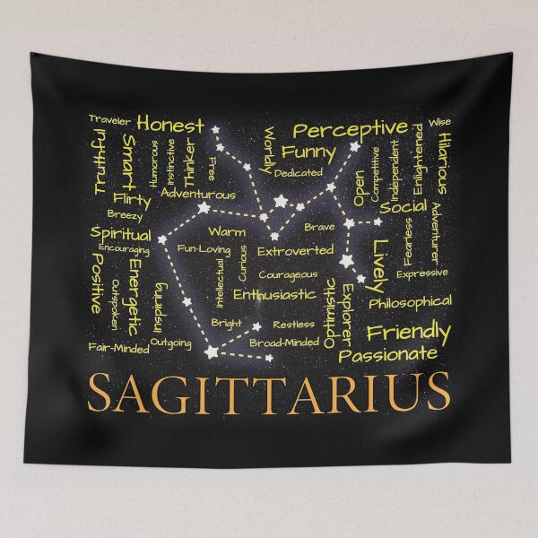 Item preview, Astrology Traits - Sagittarius designed and sold by redsgifts.