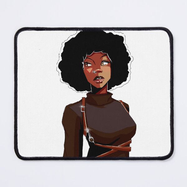Item preview, Afro lady designed and sold by almightyjanitor.