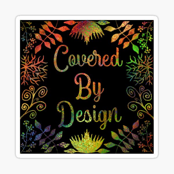 Colorful Fluid logo Sticker