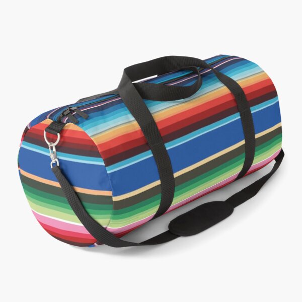 Item preview, Vibrant mexican blanket serape saltillo deep blue designed and sold by T-Mex.