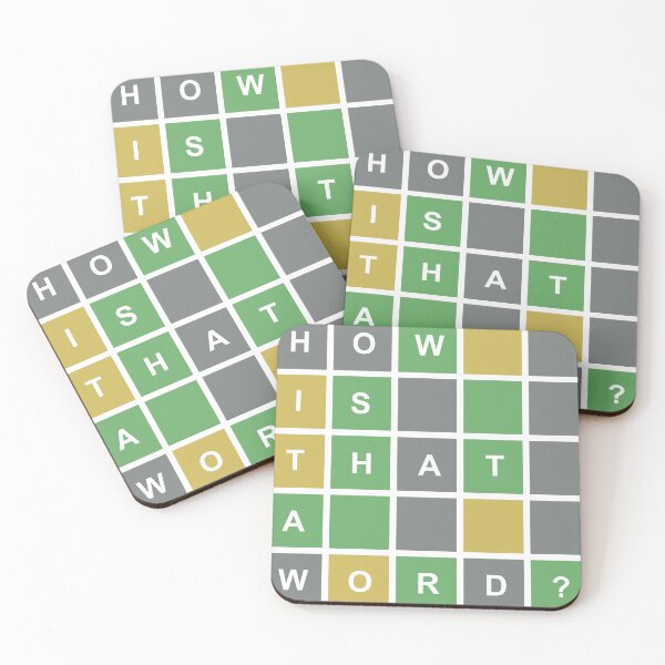 Item preview, How Is That A Word Wordle Fan designed and sold by CoffeeWires.