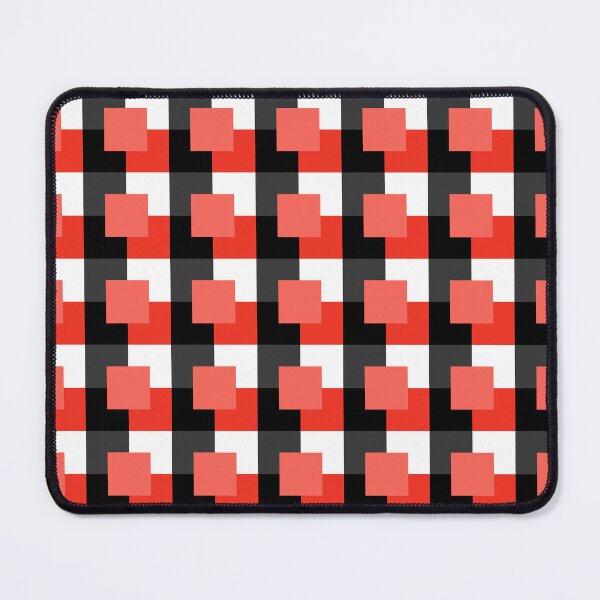 Item preview, Red Geometric Square Pattern - Geometric Square Pattern - Square Pattern designed and sold by MOONINSPIRATION.