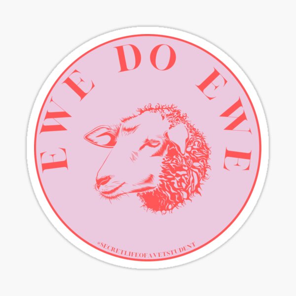 Item preview, Eww do brebis - rose designed and sold by Dogtorfellows.