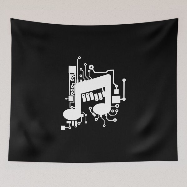 Item preview, Digital Music White designed and sold by Fulgenl.