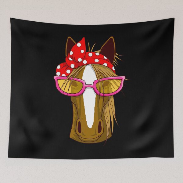 Item preview, Horse with bandana - Horseback Riding designed and sold by Ibu83.