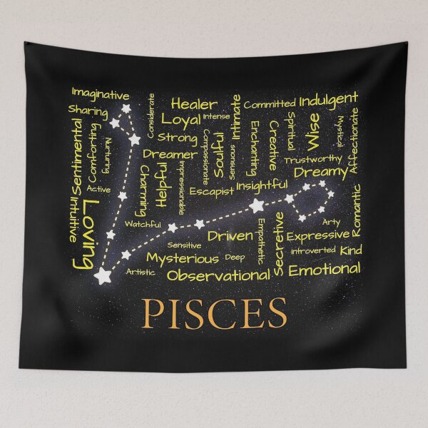 Item preview, Astrology Traits - Pisces designed and sold by redsgifts.