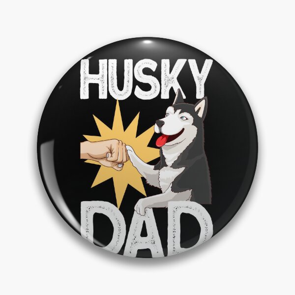 Artikelvorschau, Husky Dad - Hunde Papa Husky Hund Geschenk entworfen und verkauft von Ibu83.