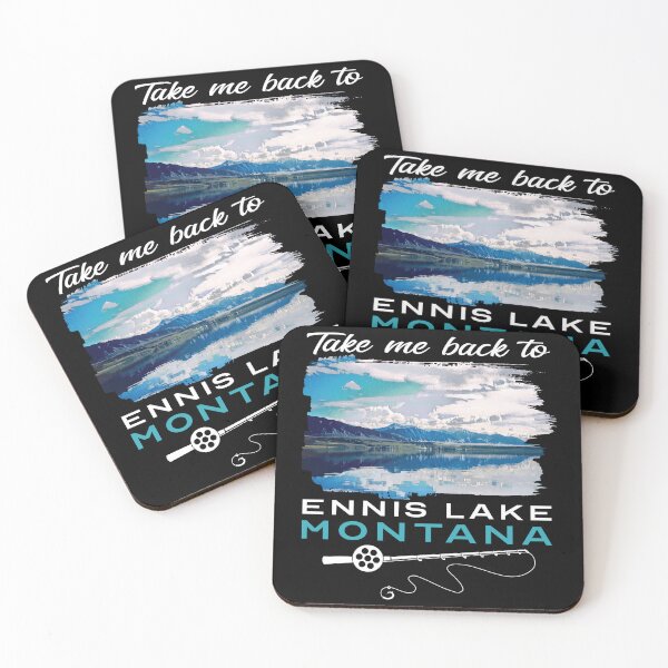 Item preview, Ennis Lake, Montana: Take Me Back! | Photo To Painting Blue Turquoise High Mountain Lake designed and sold by arlutai.
