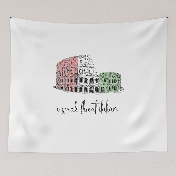 Item preview, i speak fluent italian funny T-shirt designed and sold by black_ master.