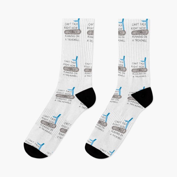 Item preview, CAN'T TALK RIGHT NOW I'M RUNNING ON  A TREADMILL designed and sold by DiscoVibes.
