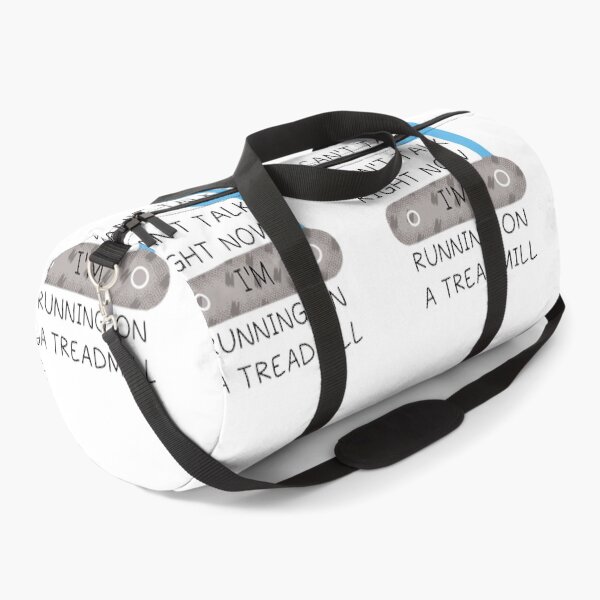 Item preview, CAN'T TALK RIGHT NOW I'M RUNNING ON A TREADMILL designed and sold by DiscoVibes.