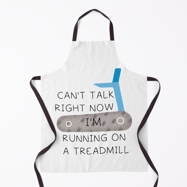 Item preview, CAN'T TALK RIGHT NOW I'M RUNNING ON A TREADMILL designed and sold by DiscoVibes.