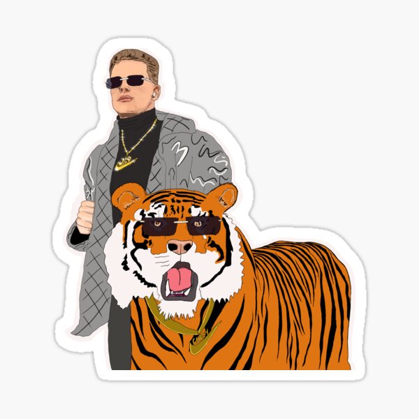Aperçu de l'œuvre Joe Burrow Swag créée et vendue par Hodgy2Times.