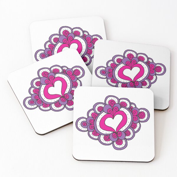Item preview, A Heart is flying designed and sold by Fascinated By Pattern Virginia Everett.
